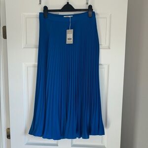 Boden pleated midi skirt